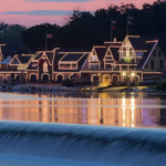 Walk along Boathouse Row