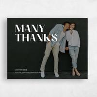 White Wedding Thank You - Brevard Landscape