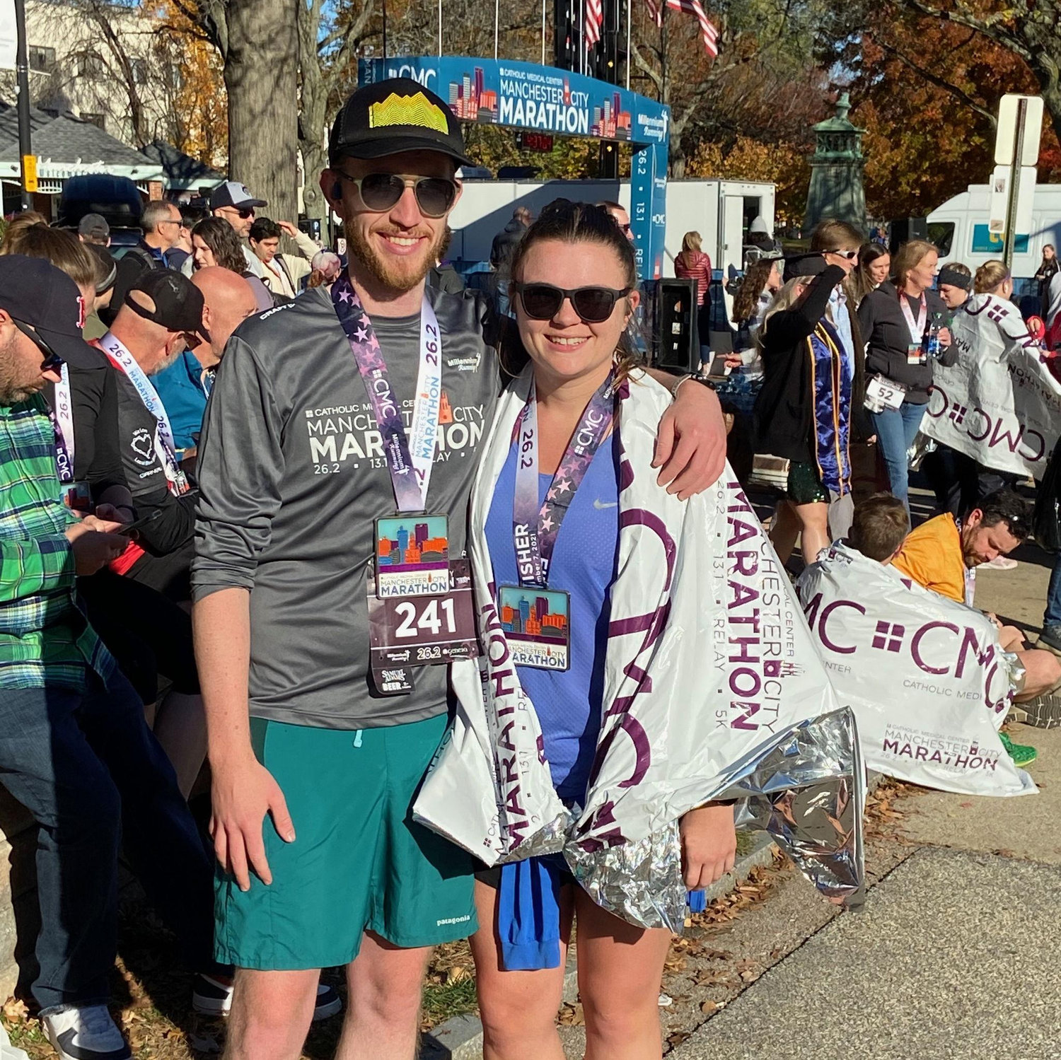 Liam's first marathon!