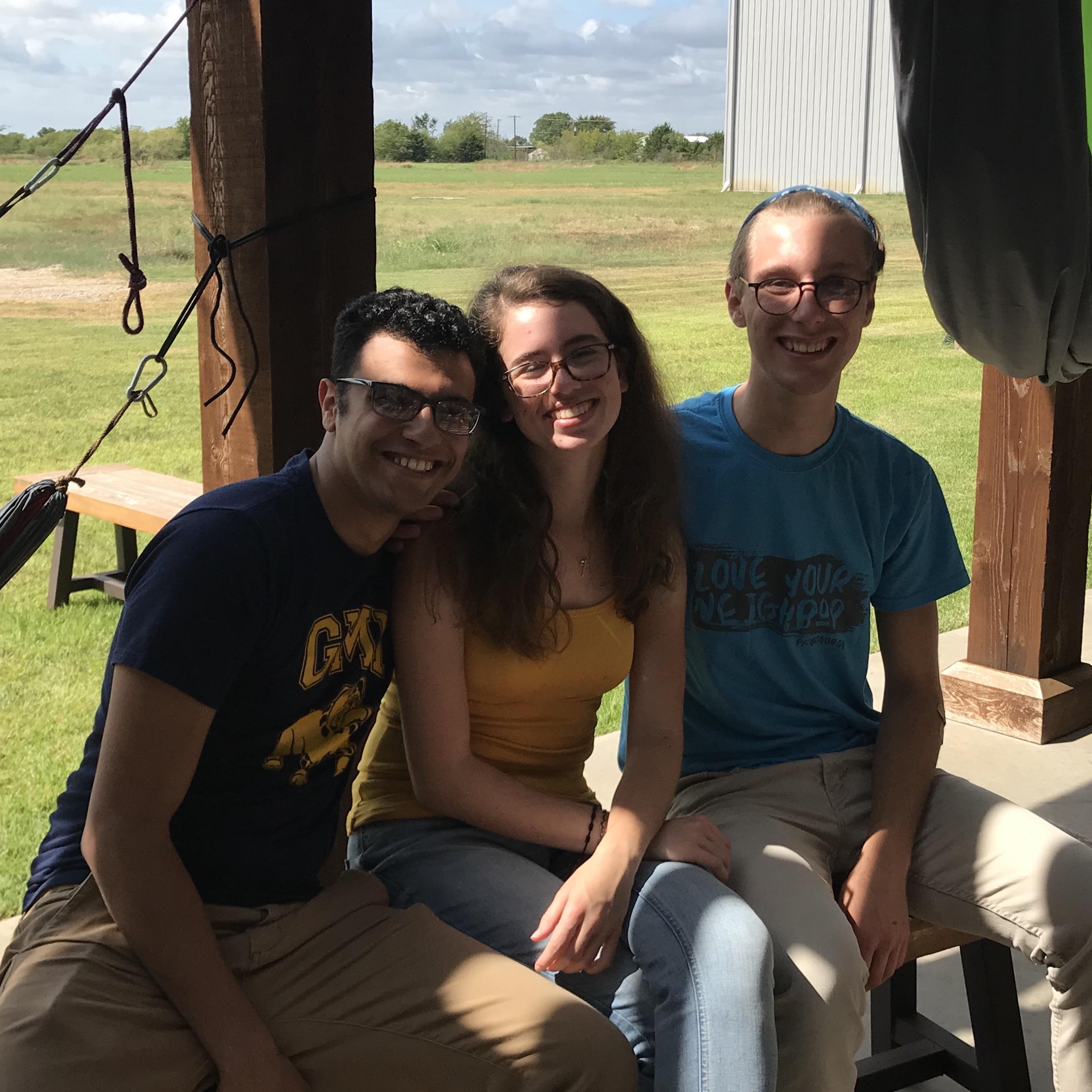 Katie's internship came to end on August 24, 2019. Her mom took this picture right before they left, and if you notice Shu's leaning in a little close, it's because he already liked her!