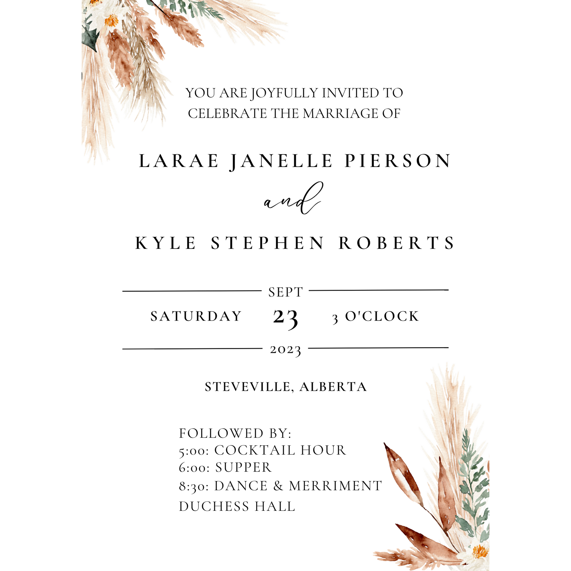Our invite :)