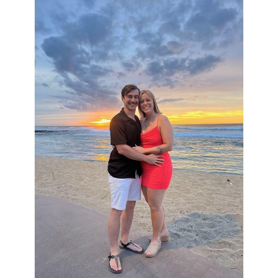Erika's 30th birthday night in Kona