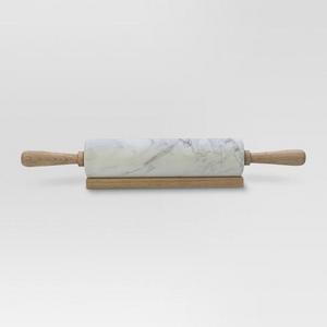 Marble Rolling Pin with Wood Handles - Threshold™