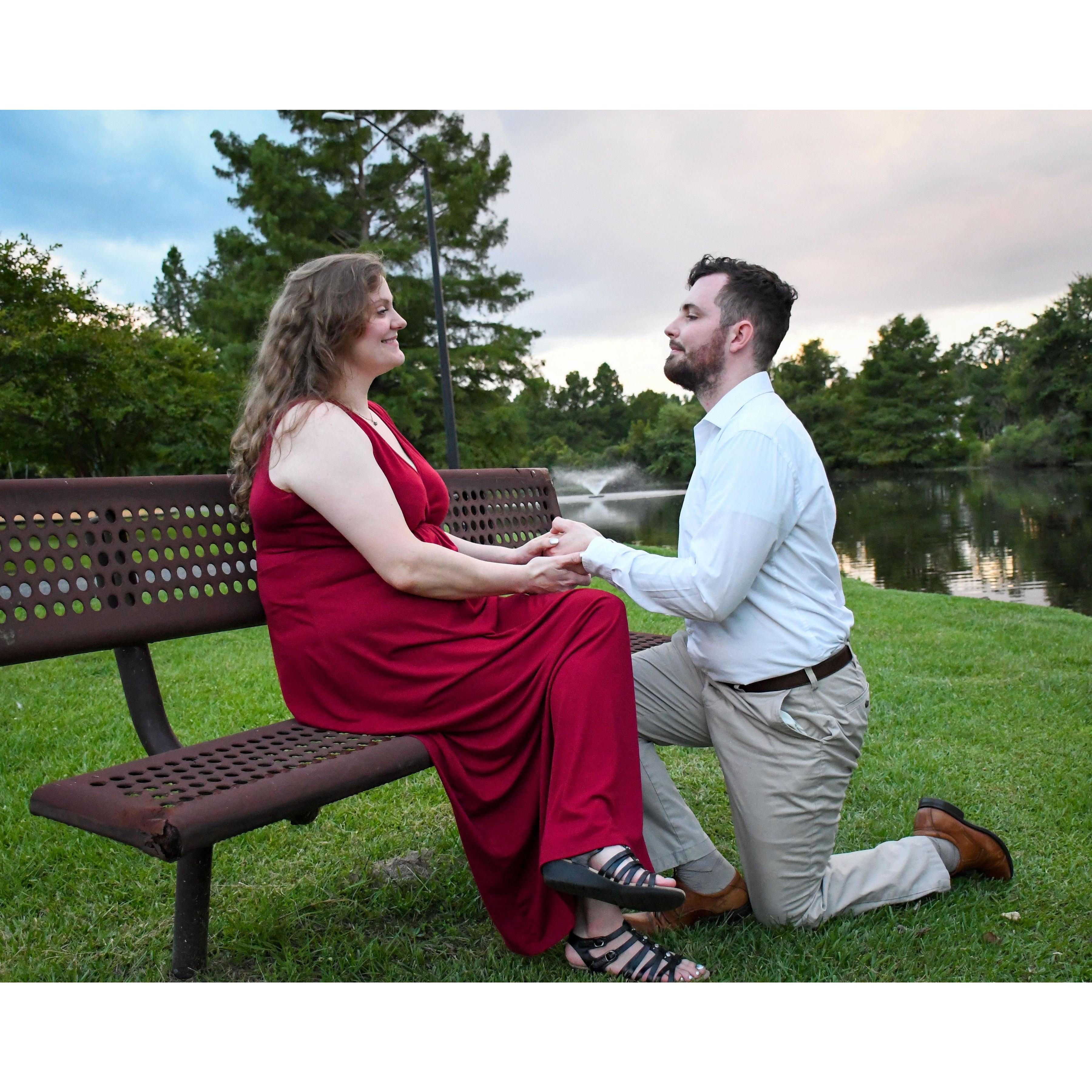 The place of proposal
