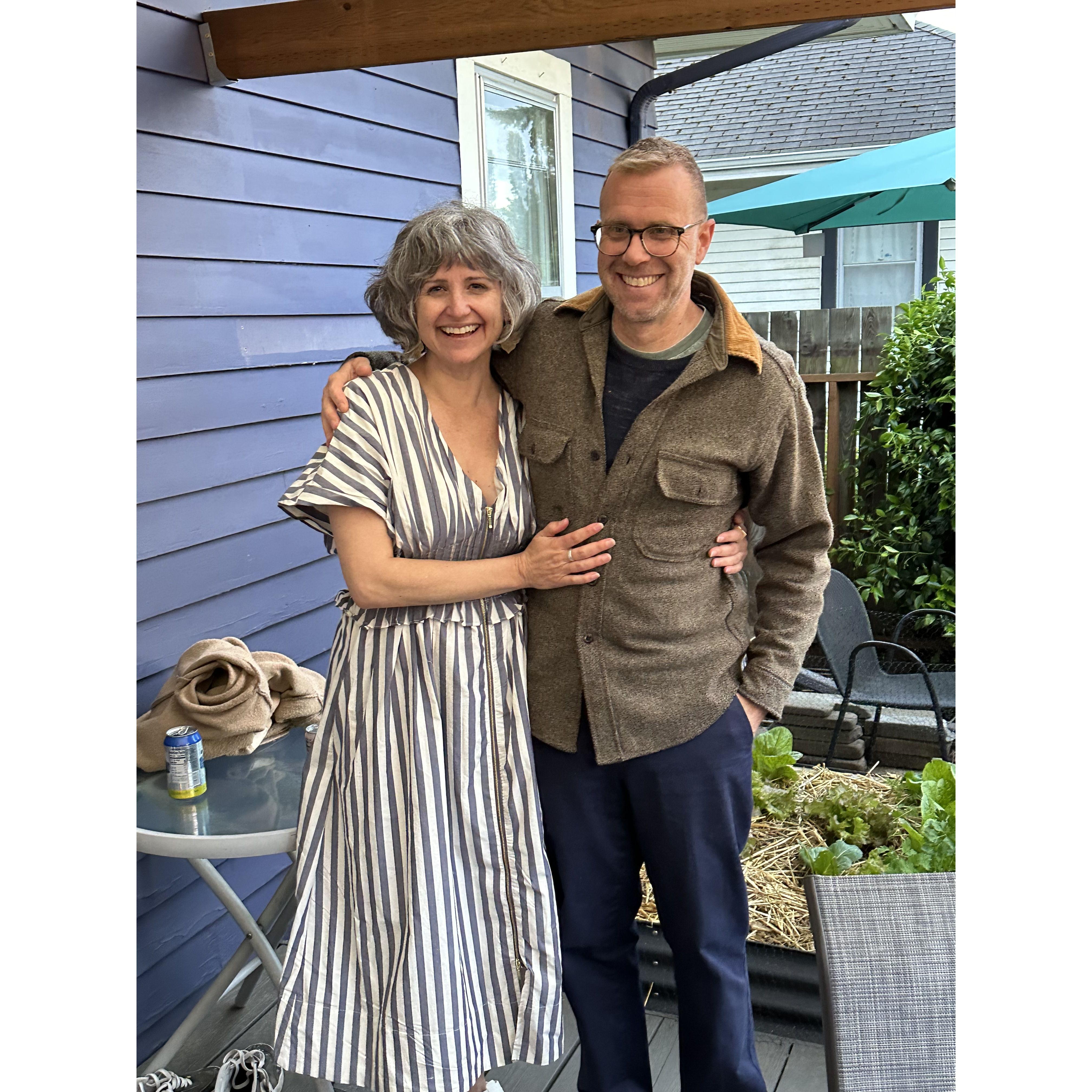 May 2025 - our marriage celebration.