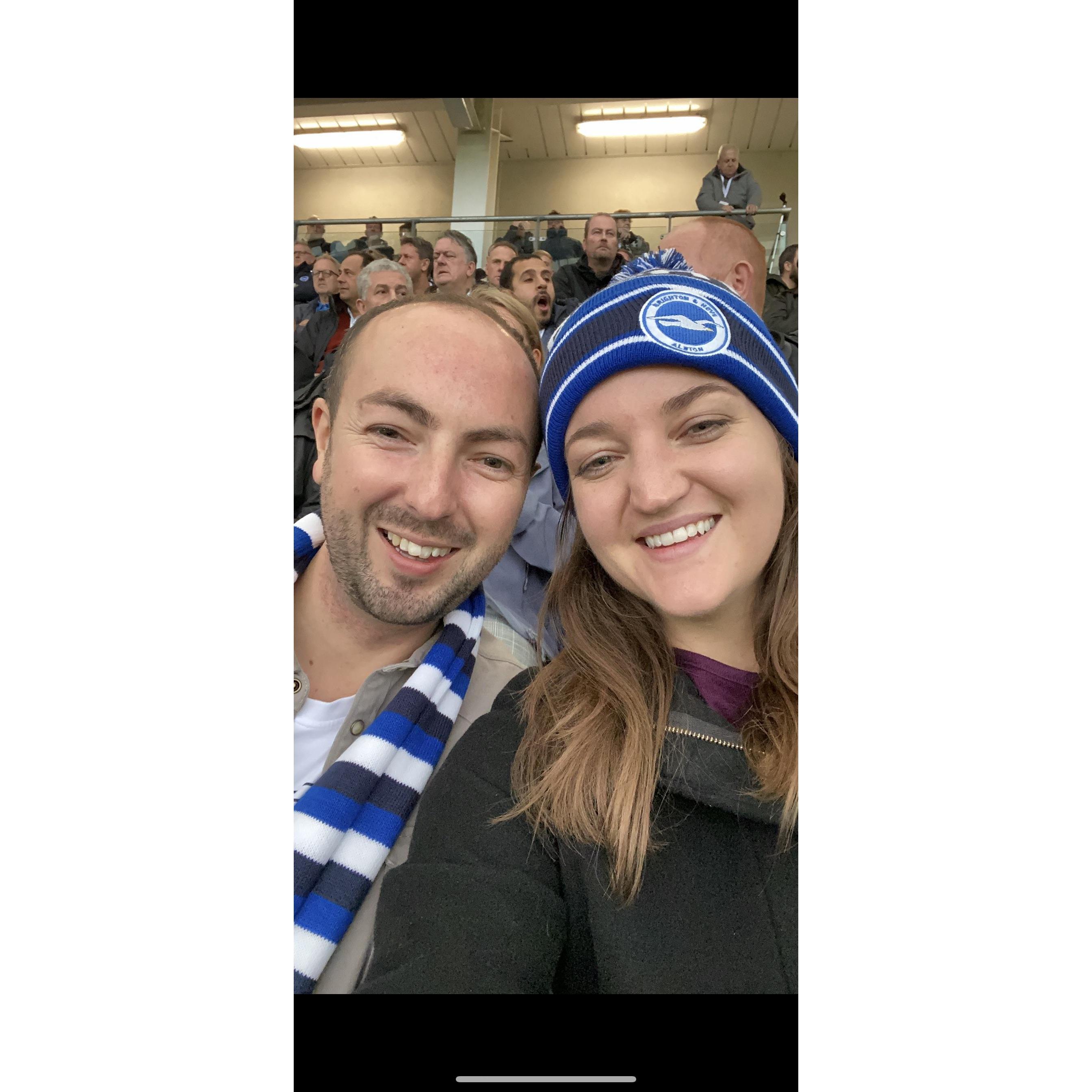 Up the Albion! In Brighton, England