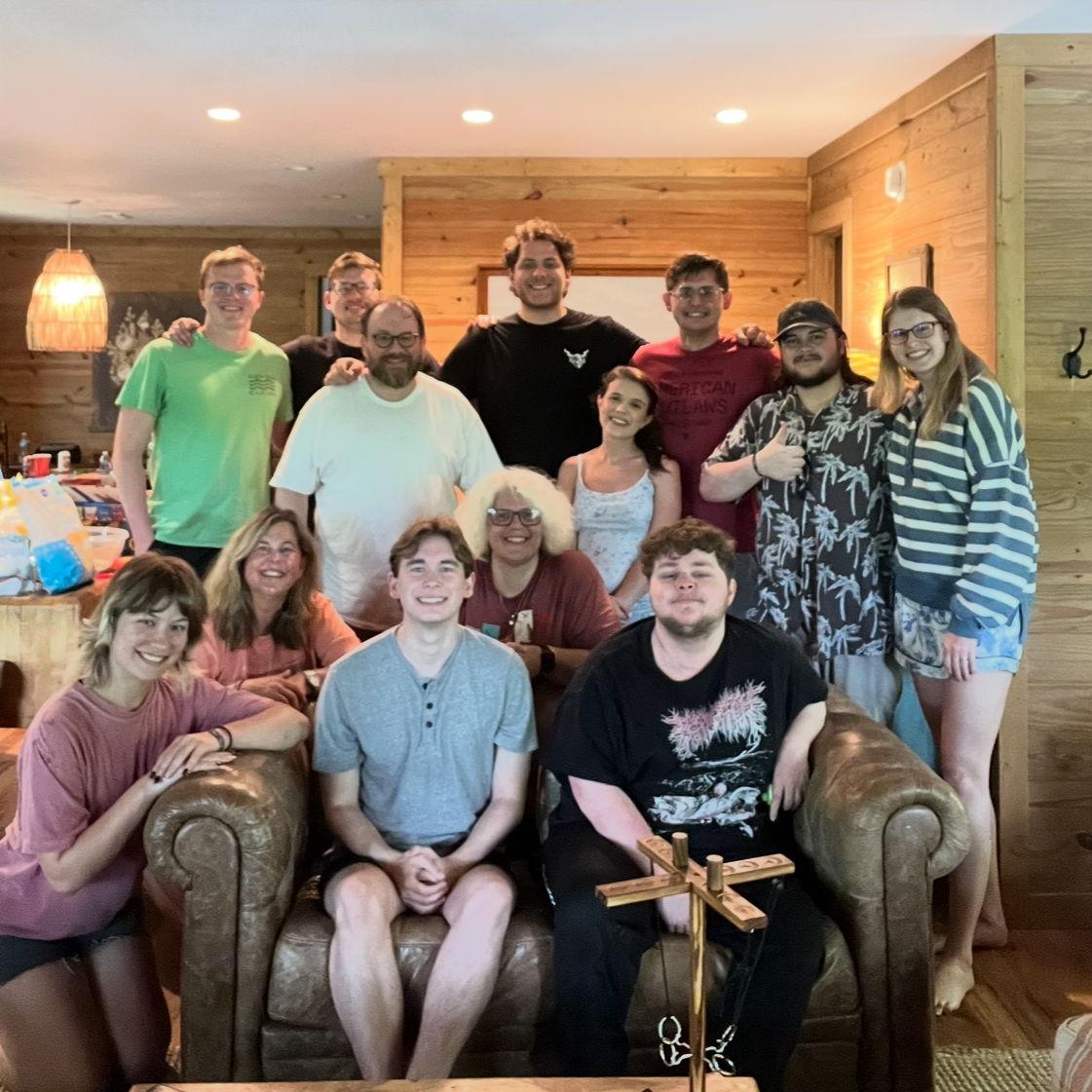 Colin's 21st birthday was a time for family and "Chosen Family" to get together. Jed, Nathan, Mason, and Brennen are favorites for sure. And Lela and Sarah (Cam and Colin's gfs) got to join the crew!