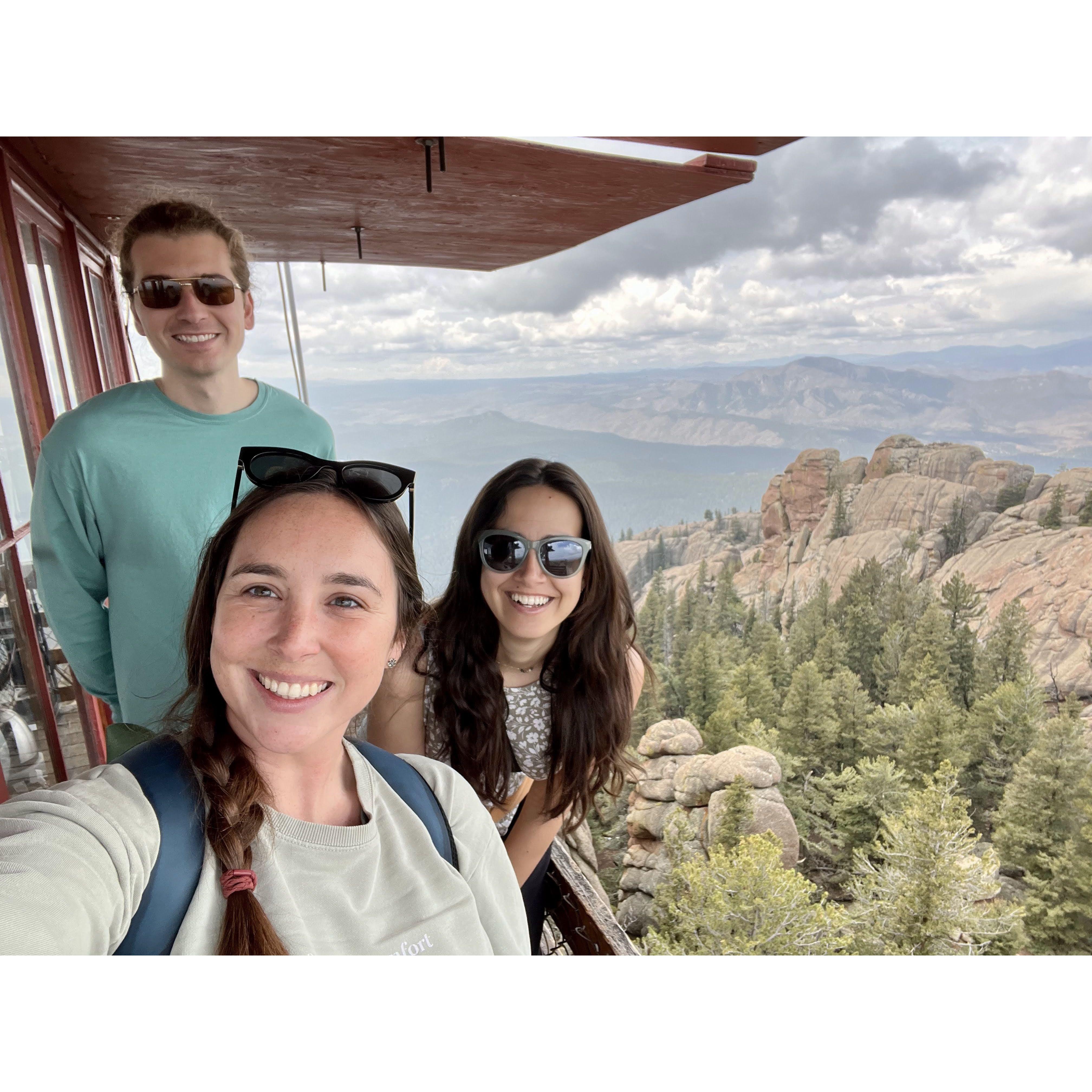 Visiting Zack's sister Annalea in Denver.
