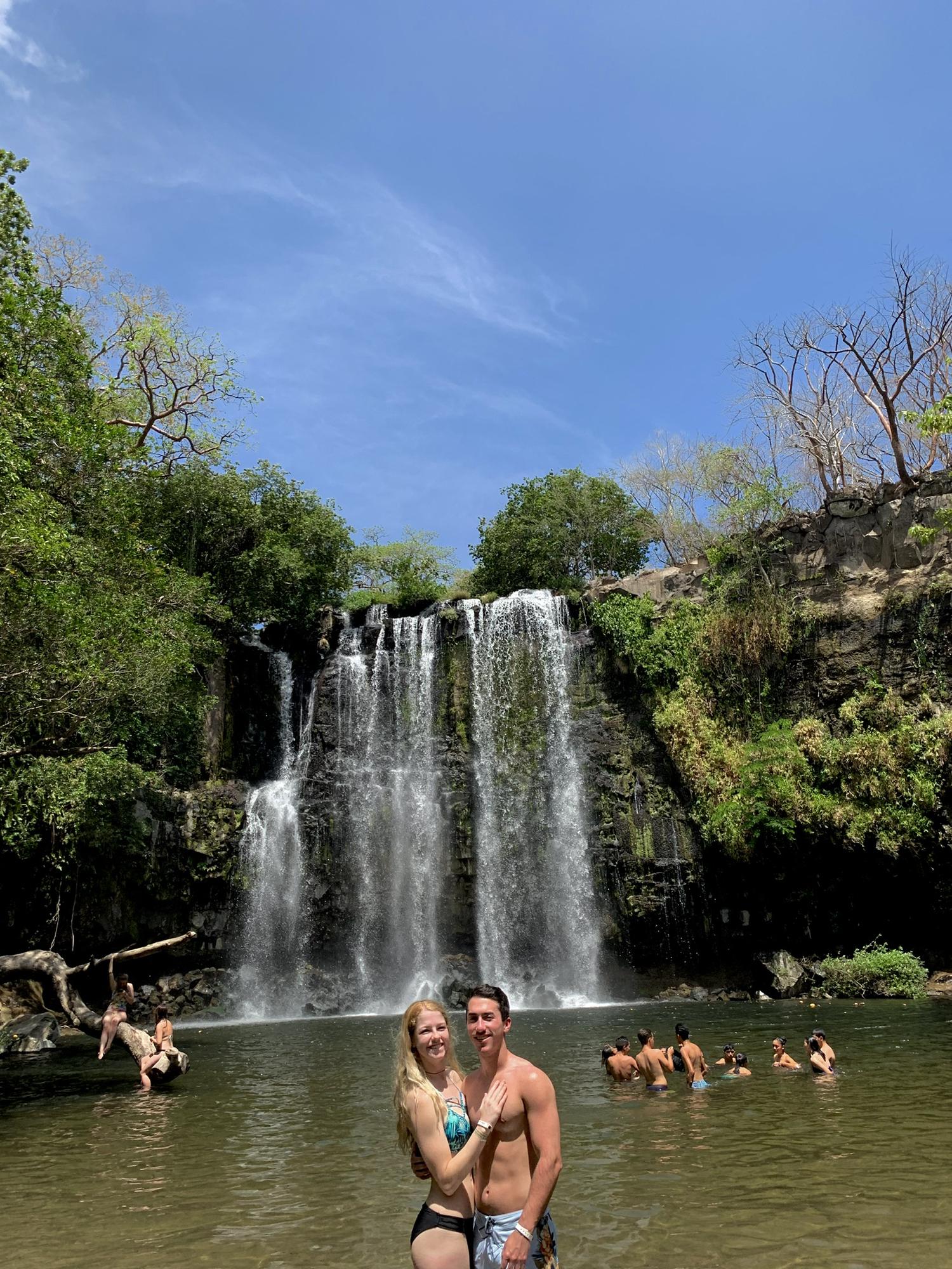 Waterfall in Costa Rica!