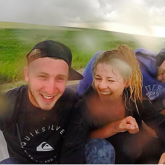 2016 // Odell Family road trip to Yellowstone. Fun fact: We got stuck in a hailstorm; jumped in the back of a pickup truck & got pelted in the face until we got to shelter. I have NEVER laughed harder