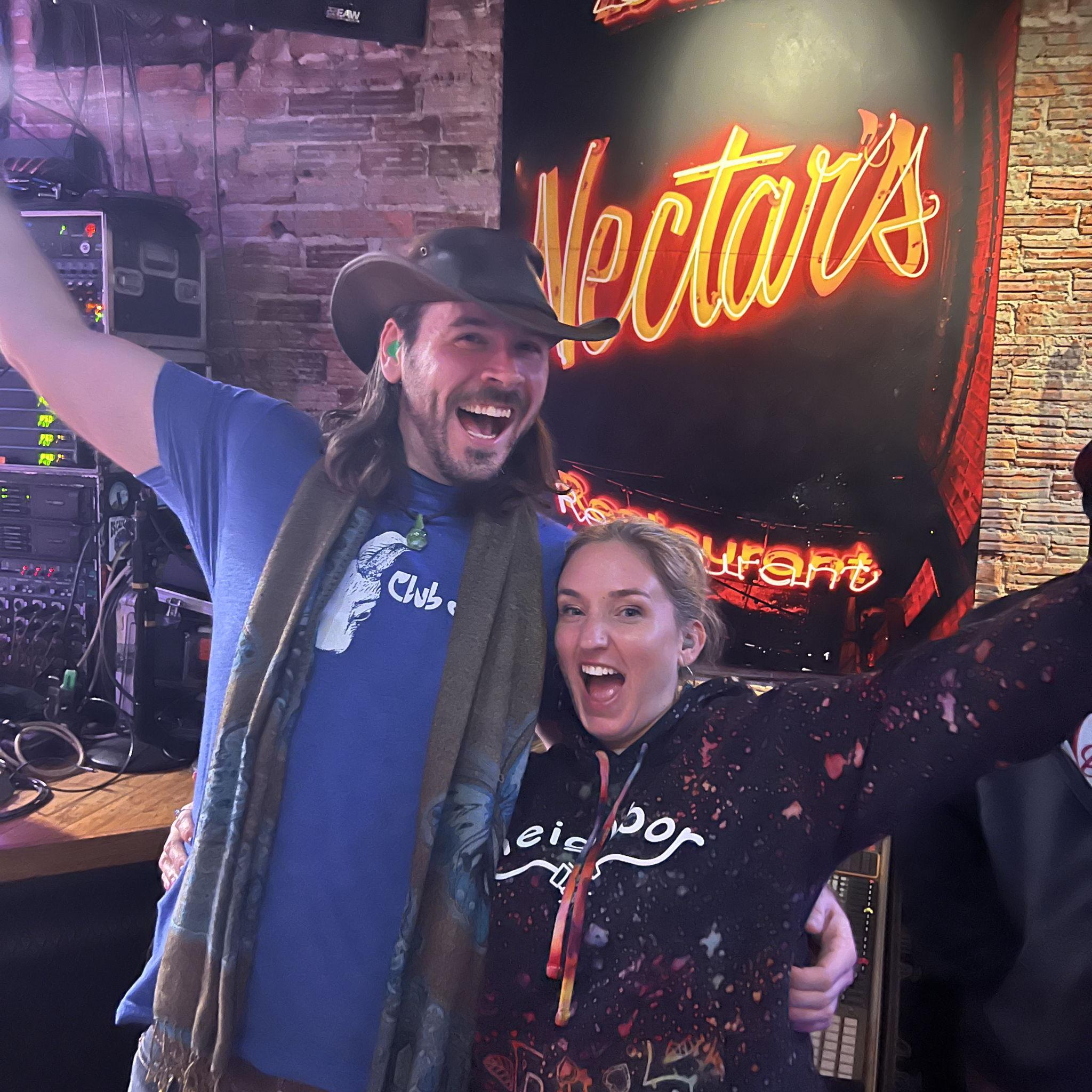 A year later at Nectar's again - way less awkward, just as weird