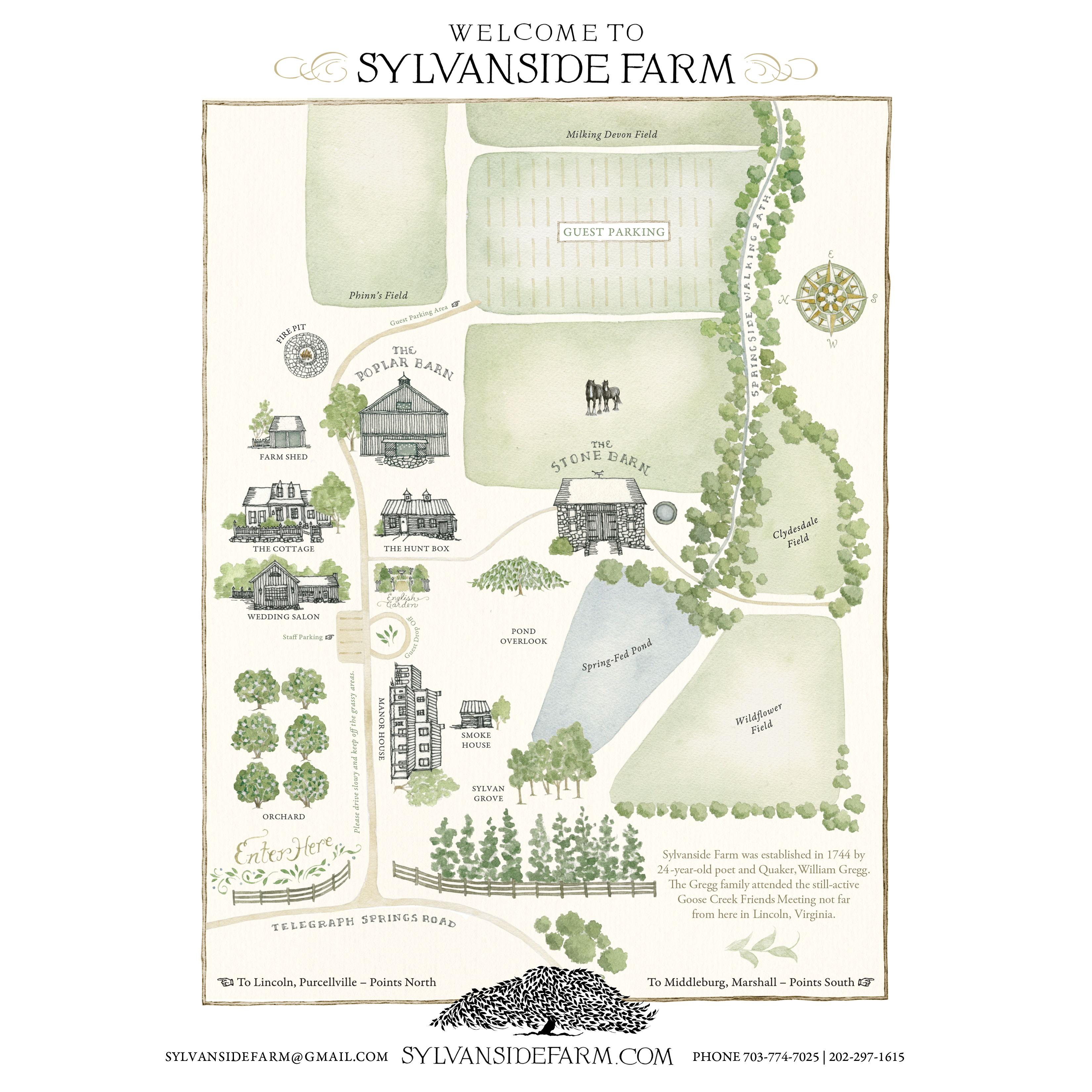 Sylvanside Farm Map
