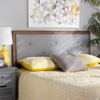 Abner Transitional Upholstered Headboard