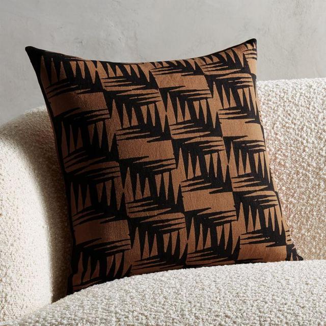 18" Chappana Copper Pillow with Down-Alternative Insert