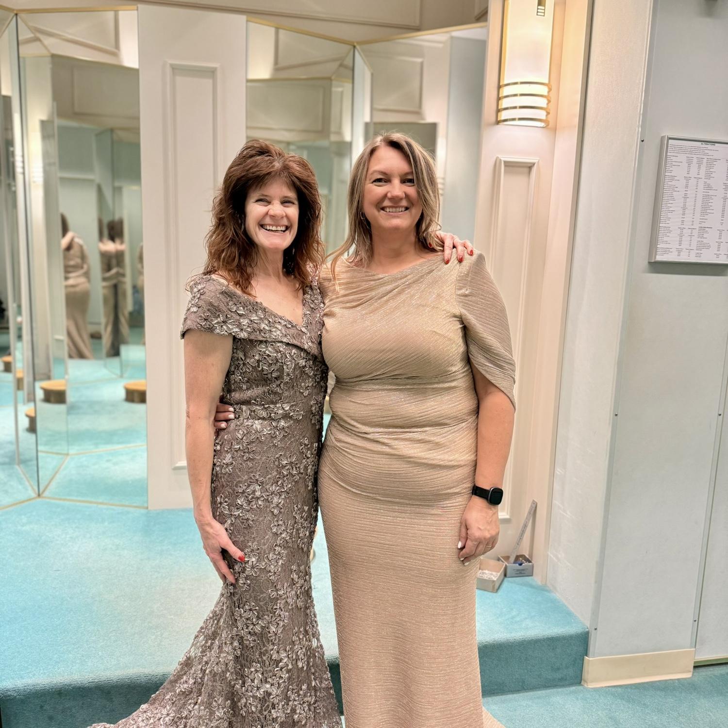 Mother of the Bride/Groom!! The three of us picked out their dresses