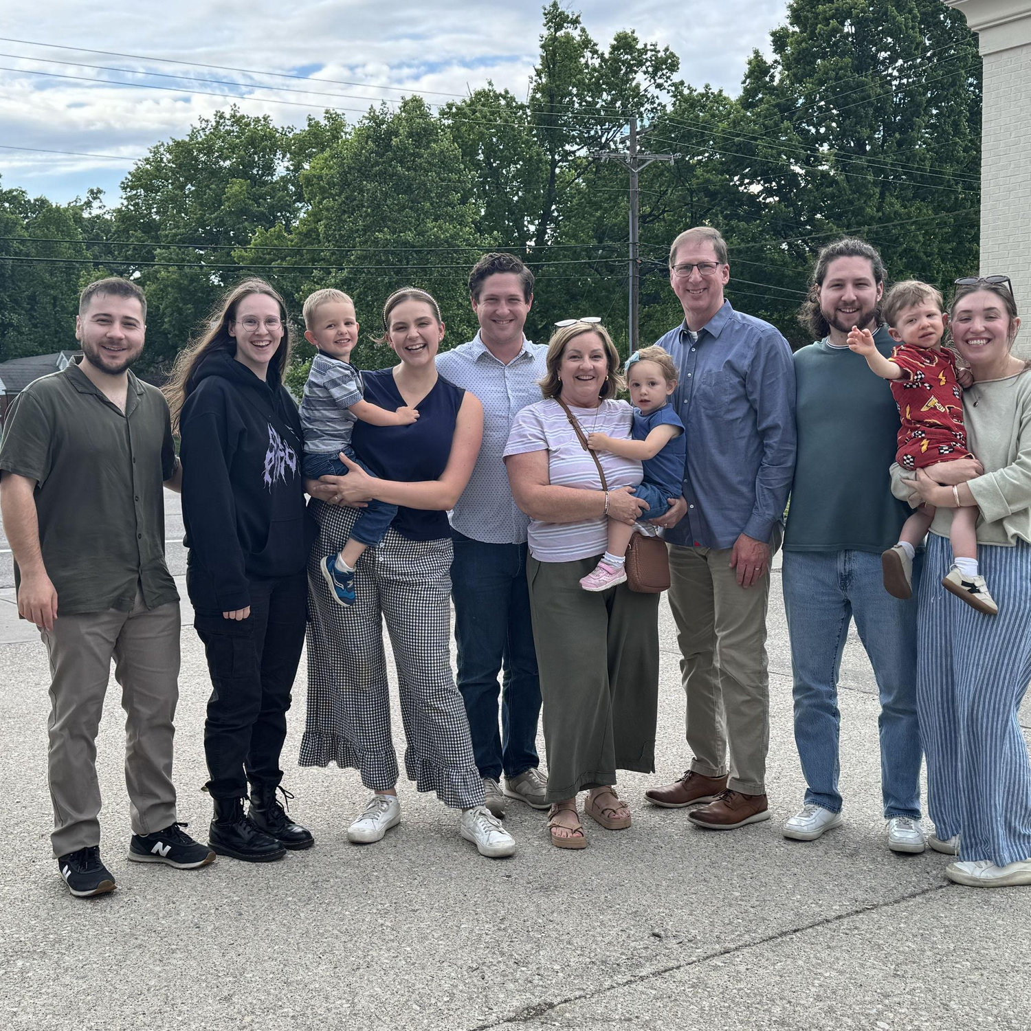 Arda's first family photo with the Ousleys