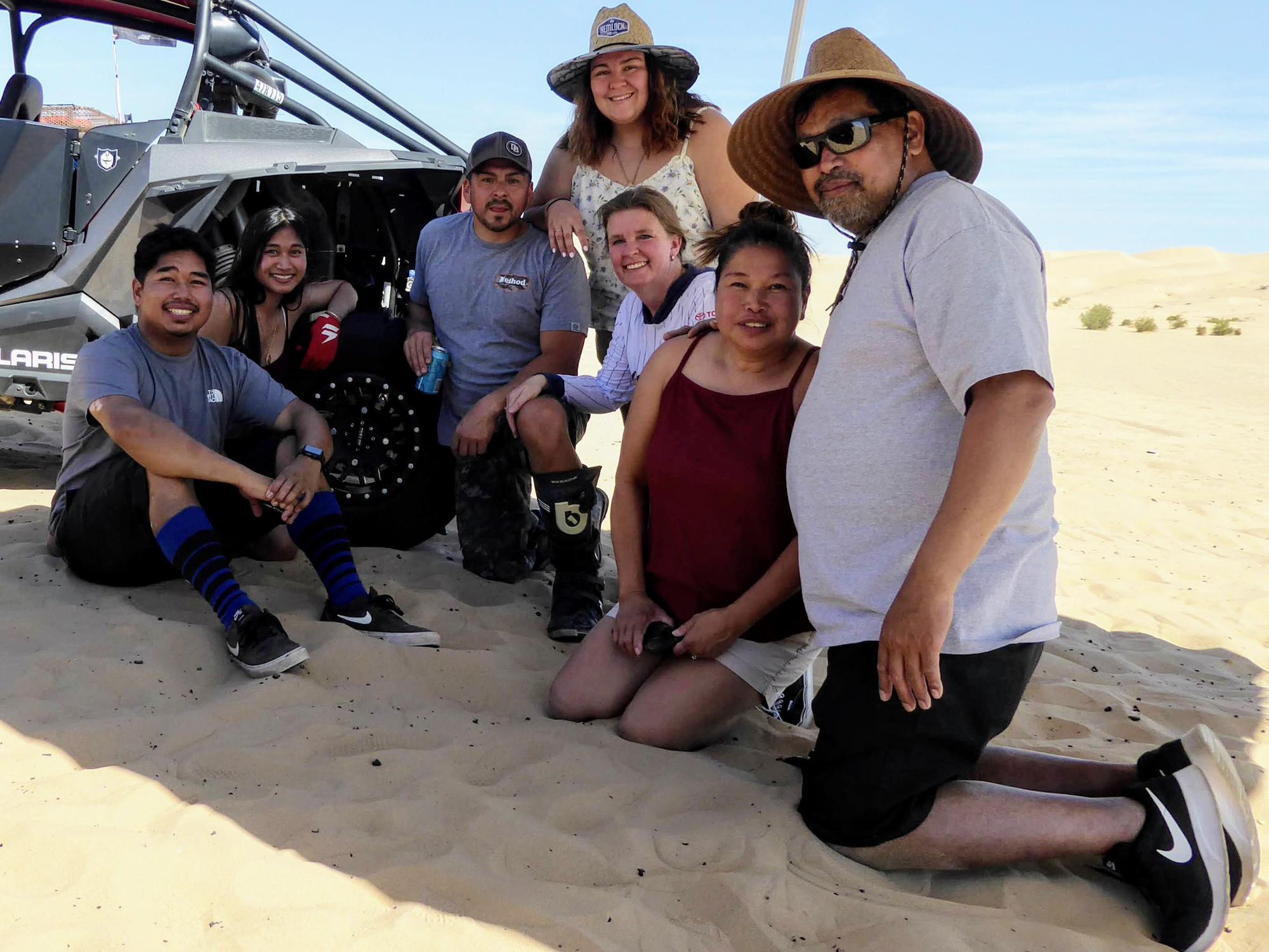 Playing in the sandbox