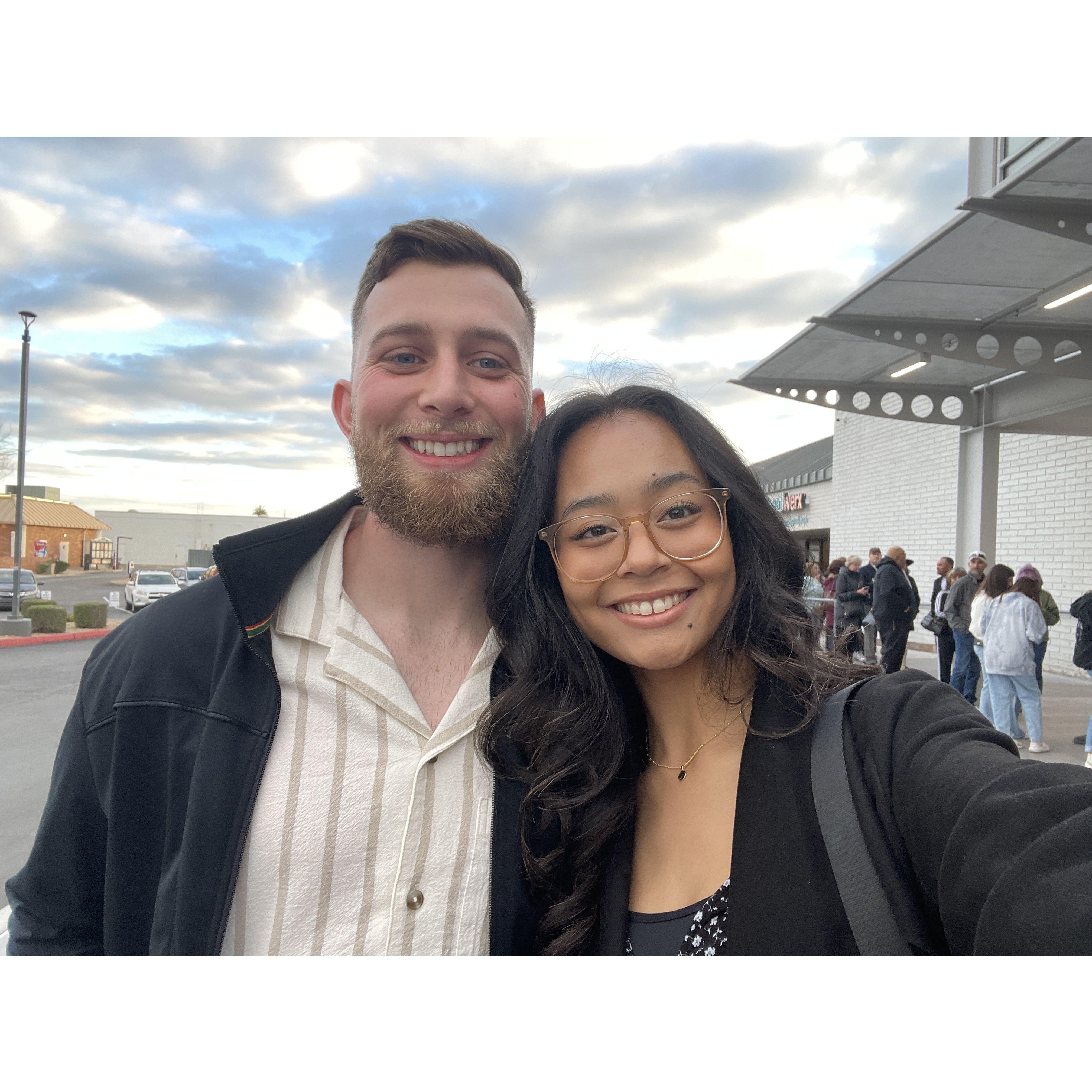 The day Ben asked Nicole to be his girlfriend - March 2, 2023