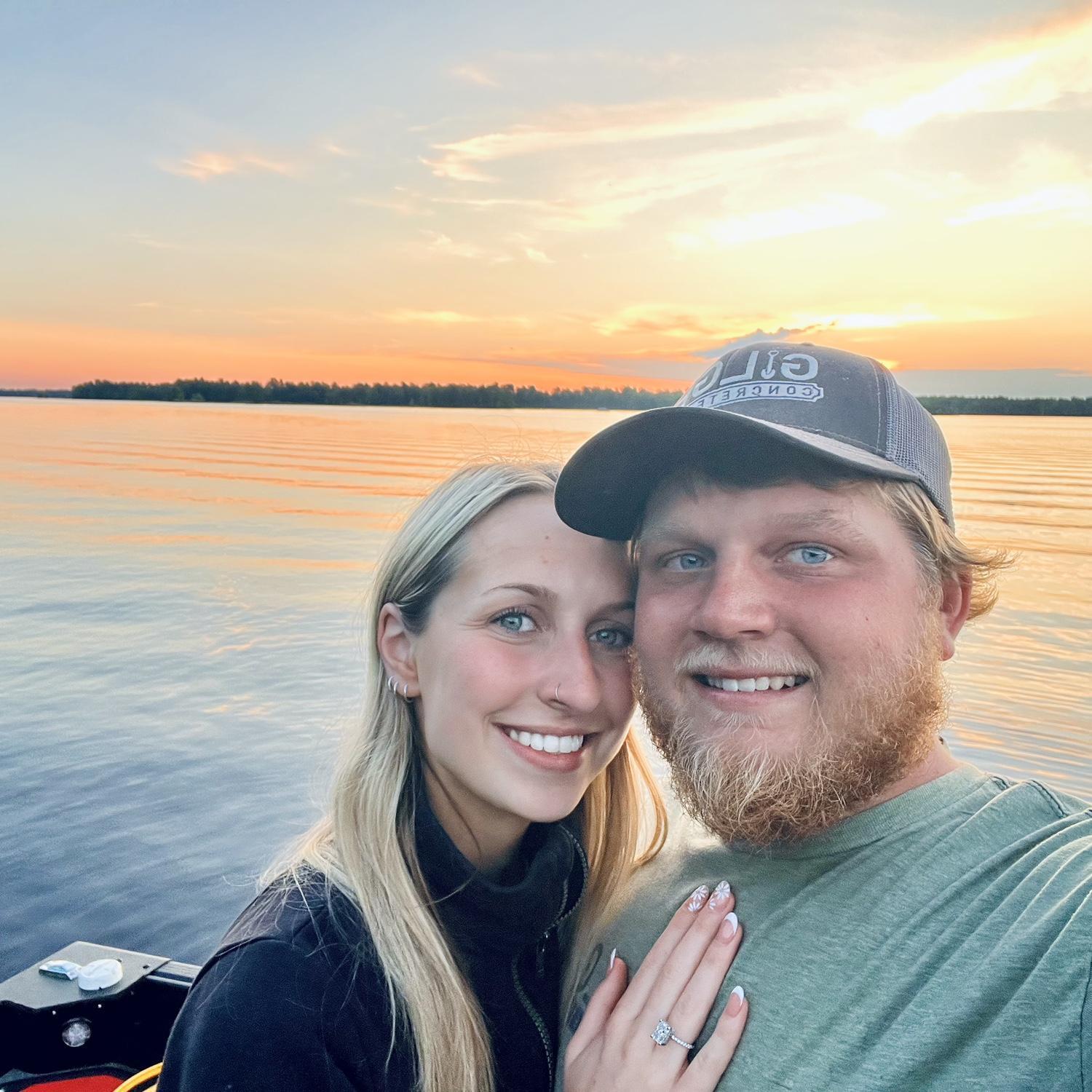 A few camping trips later- we got engaged! 2025