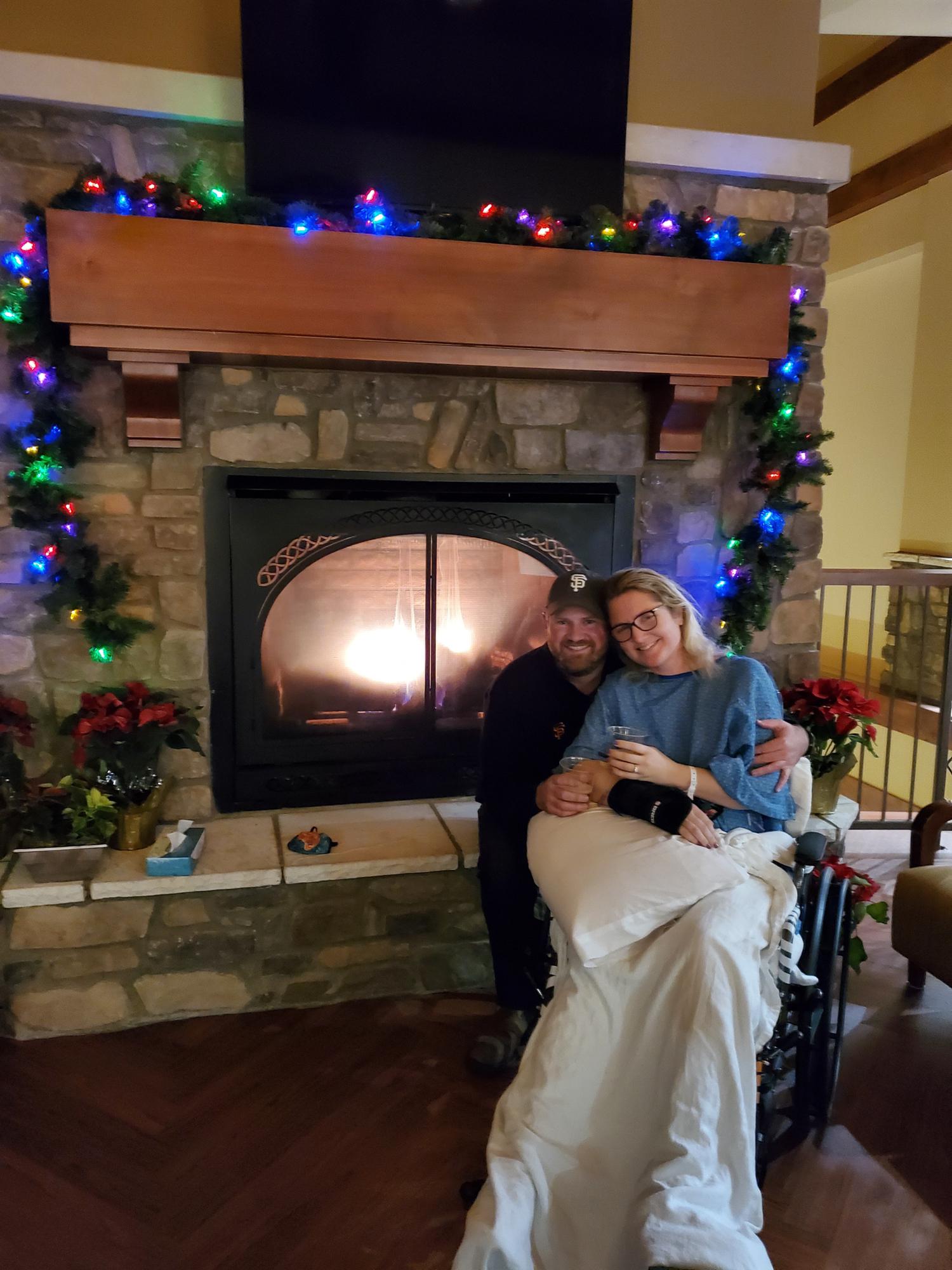 When we got engaged at the hospital 💍