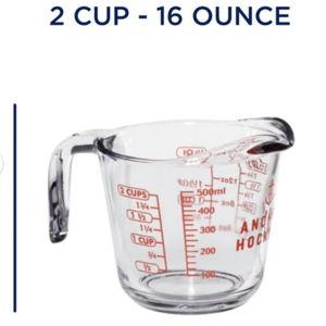 Anchor Hocking Glass Measuring Cup, 2 Cup