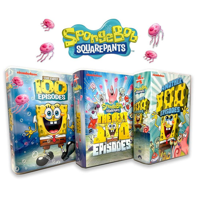 SpongeBob Complete TV Series DVD Boxset Collection: Seasons 1-14! / 44 Discs! / 115 Hours!