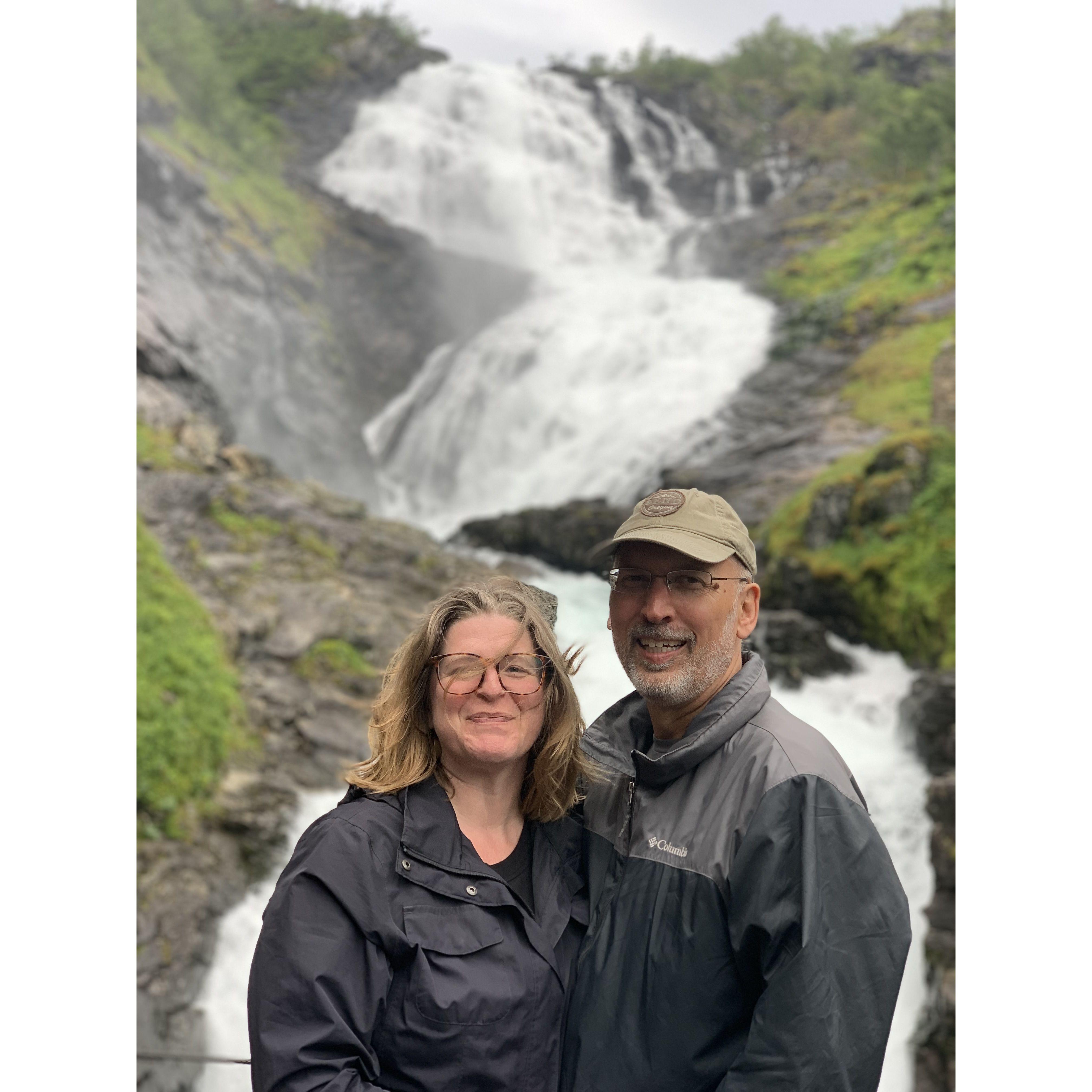 Not pictured: a billion tourists taking a photo of the same waterfall.
