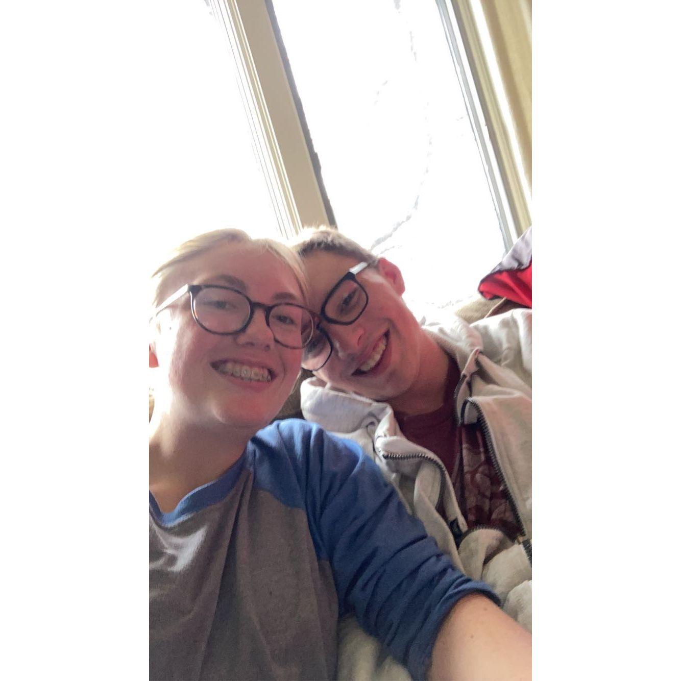 We started dating senior-year of high school 2021