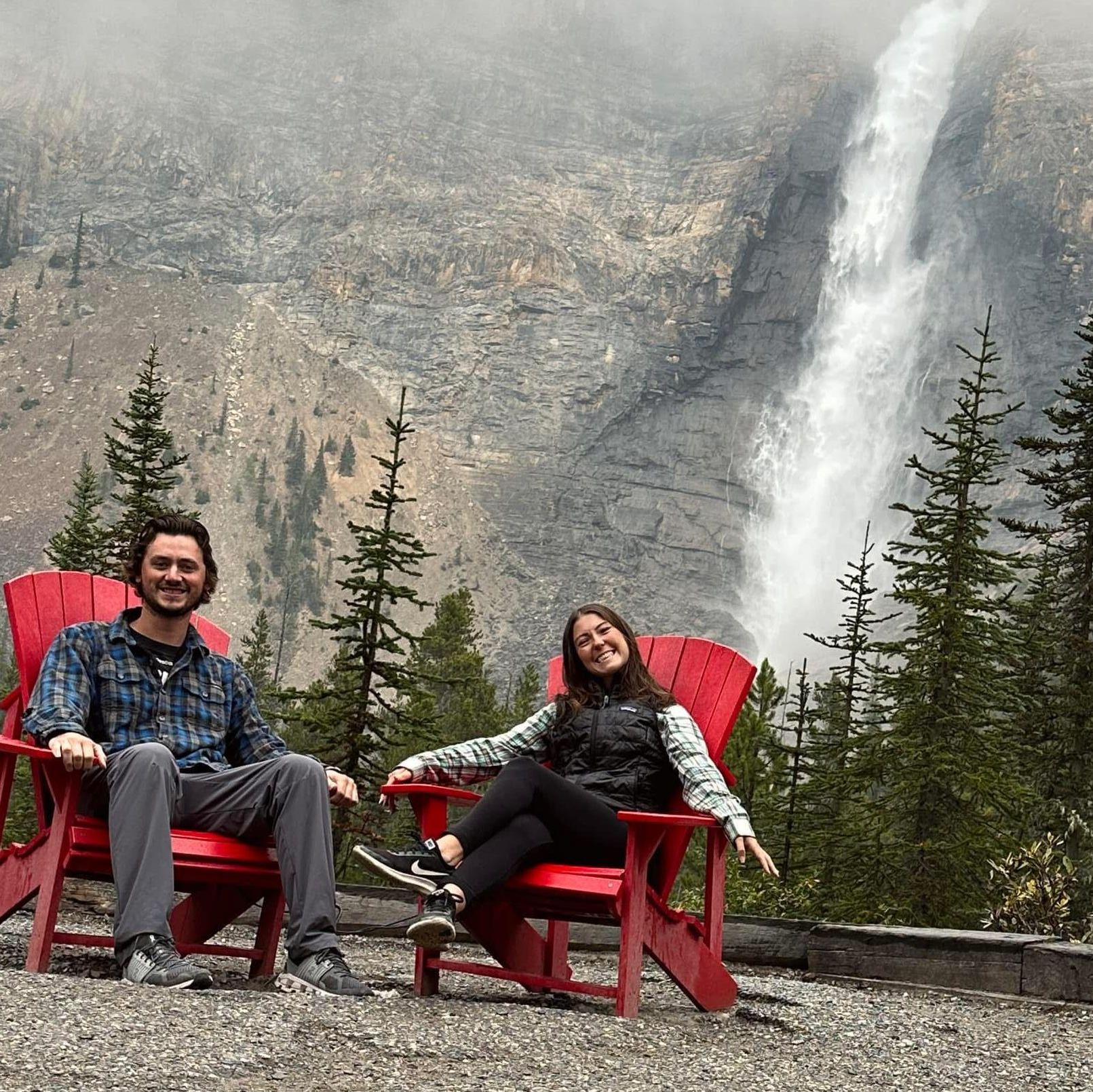 Chasing waterfalls at Yoho National Park