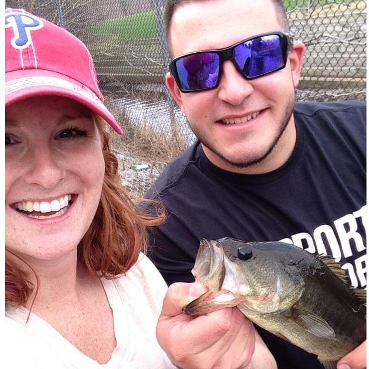 Steve was more than happy to share his love of fishing with Erin