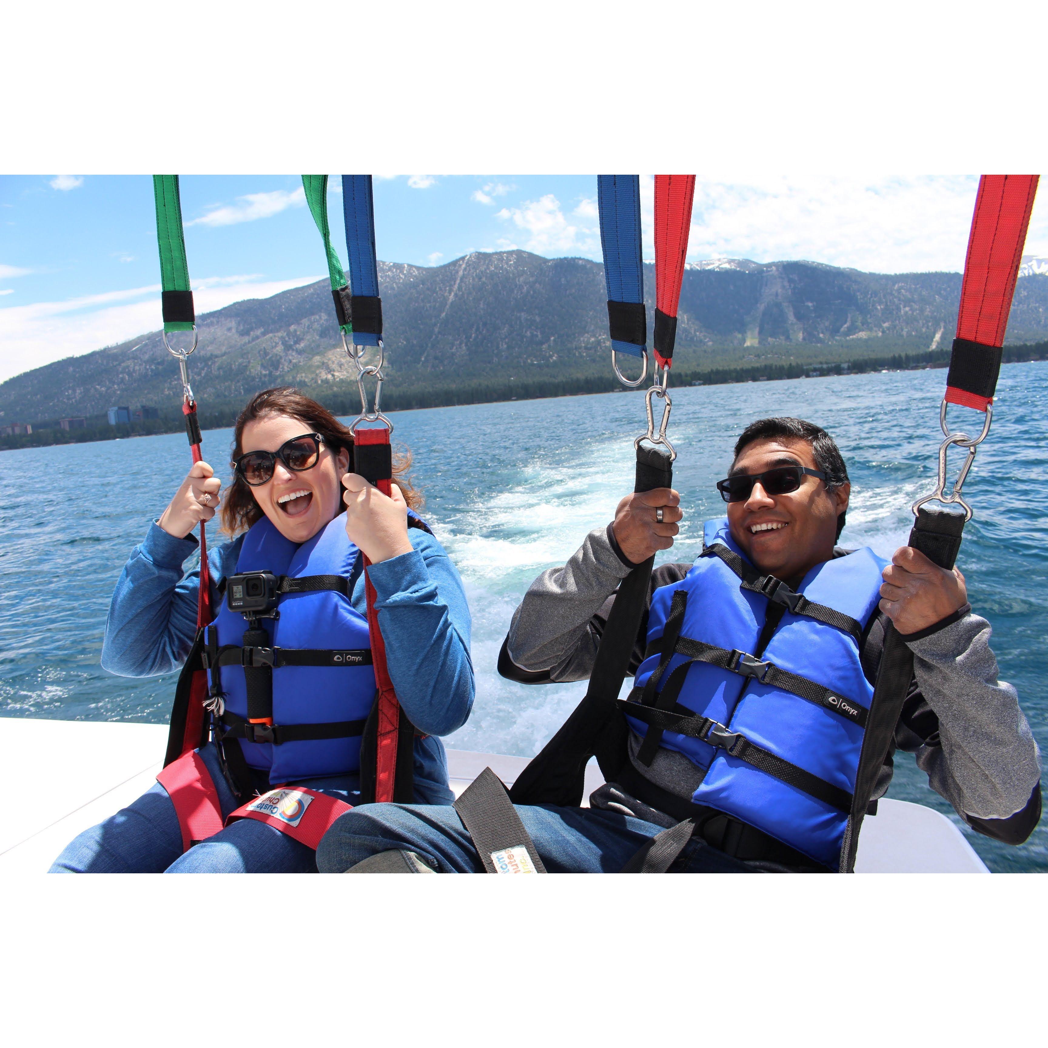 Parasailing in Lake Tahoe