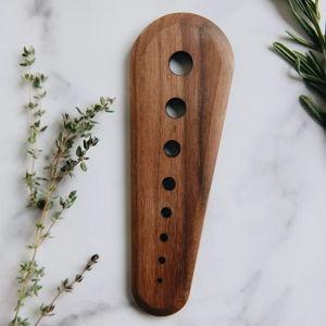 Roan Iris Wooden Herb Stripper