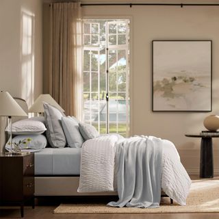 Relaxed Seersucker 3-Piece Duvet Set