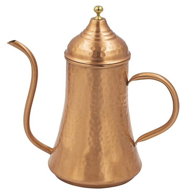 COPPER CONCEPT Copper Oil Dispenser for Kitchen, Handmade Olive Oil Dispenser Bottle, Real Copper, (10 Oz - 300 ml)