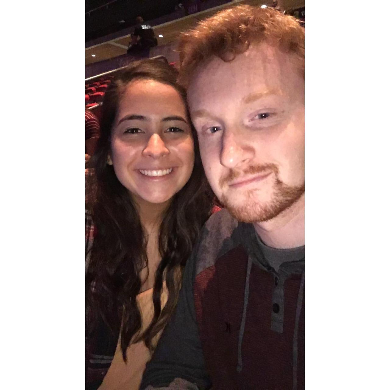 At the DNCE concert!