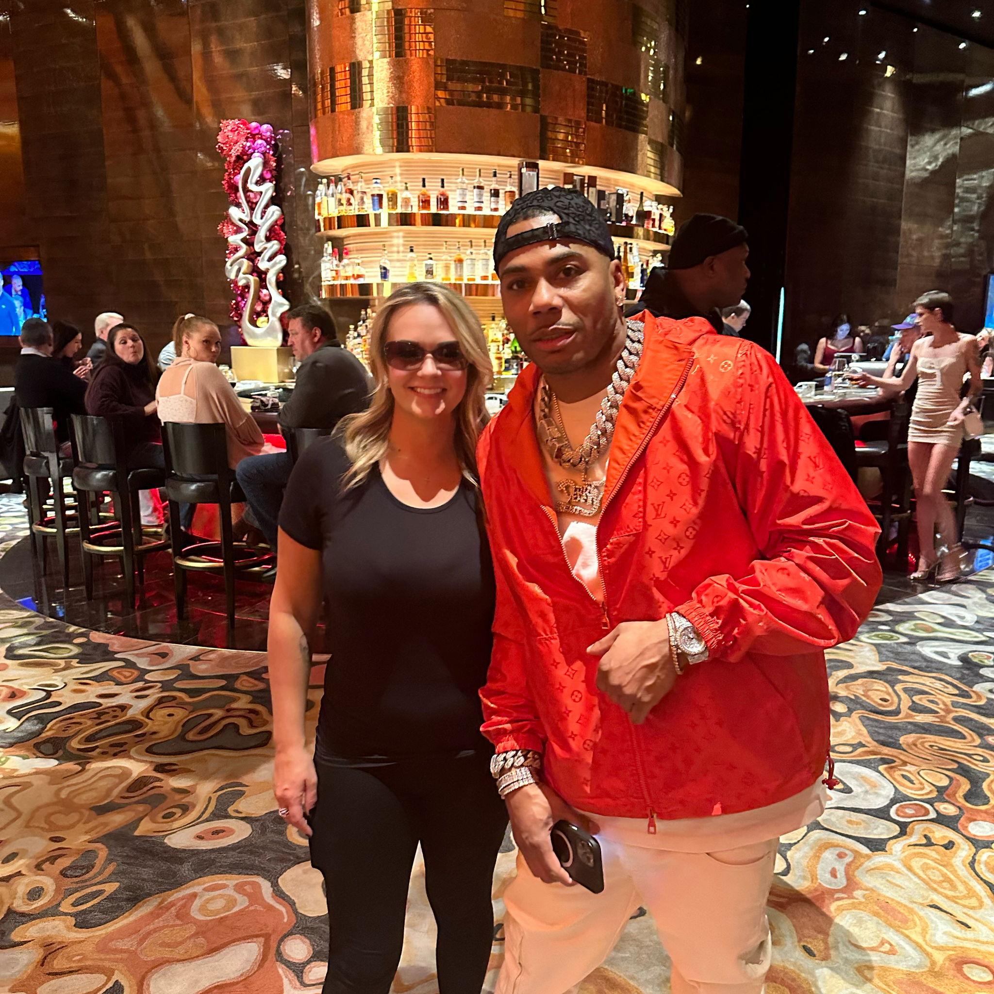 Typical Vegas Run in with Nelly