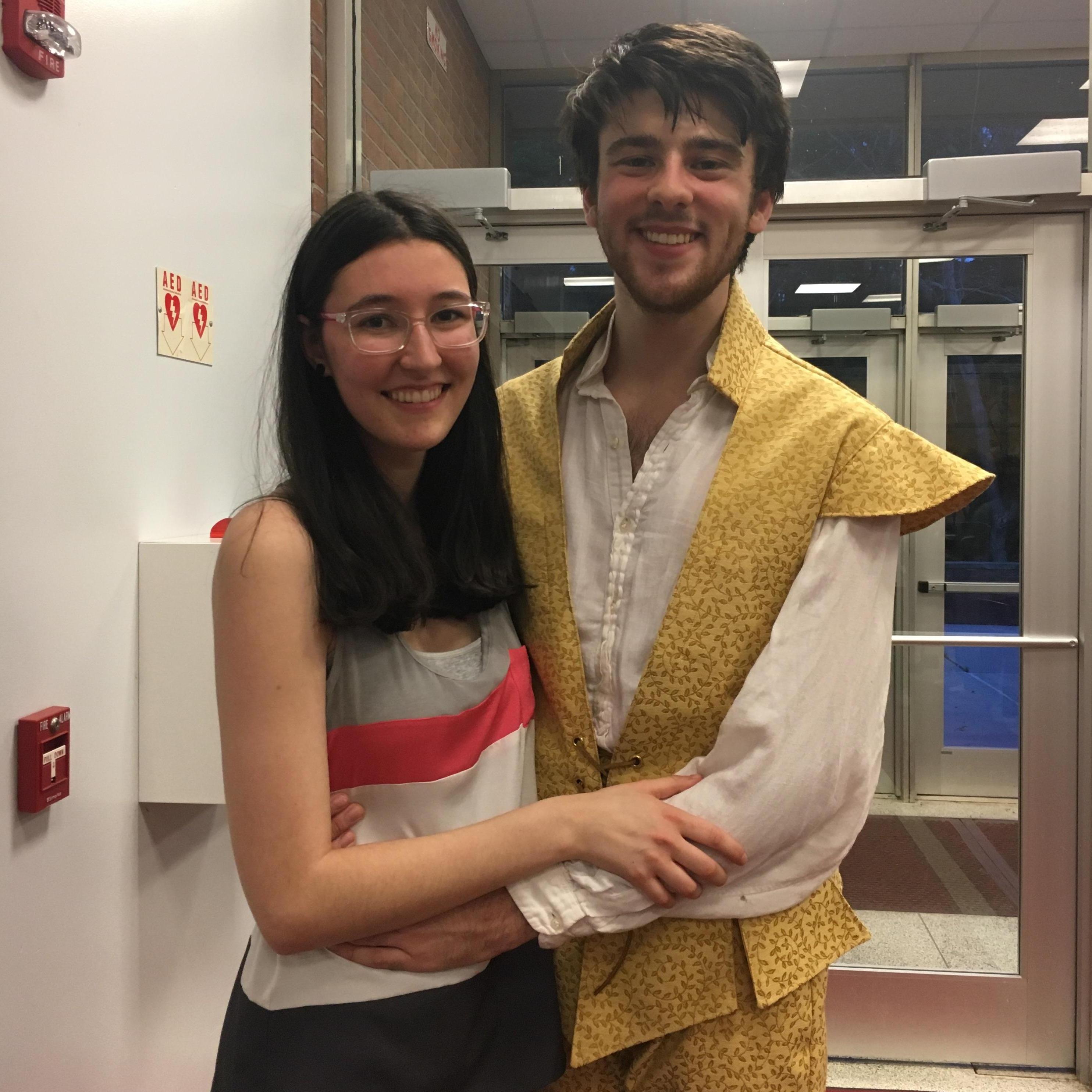 Robert looks so handsome after his performance in Comedy of Errors--2017