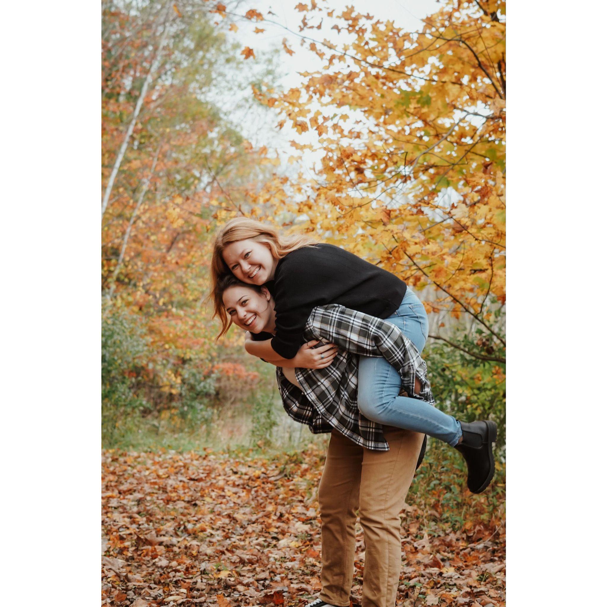 The day she said yes!