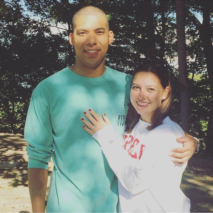 The day after we got engaged (2016)
