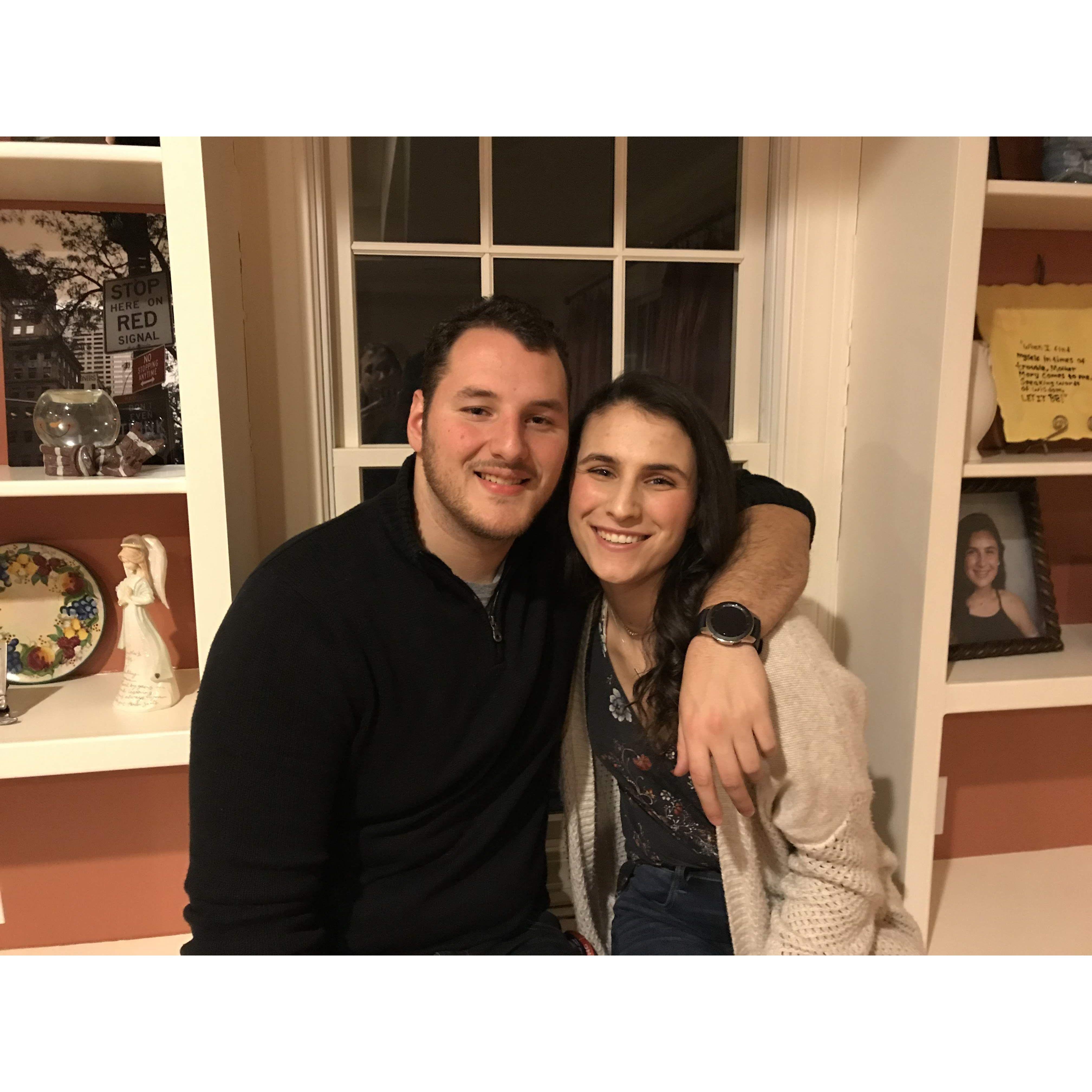 Alex met the fam for the first time and didn't run away