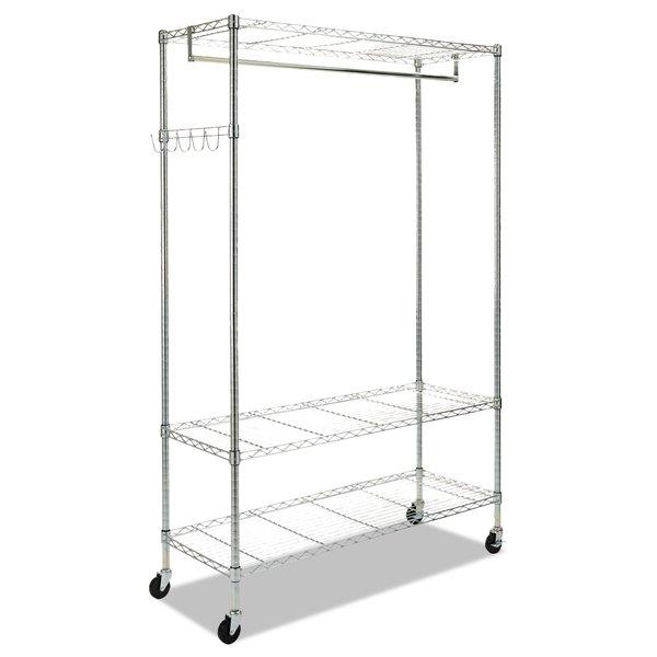Wire Shelving Series 48" W Portable Garment Rack