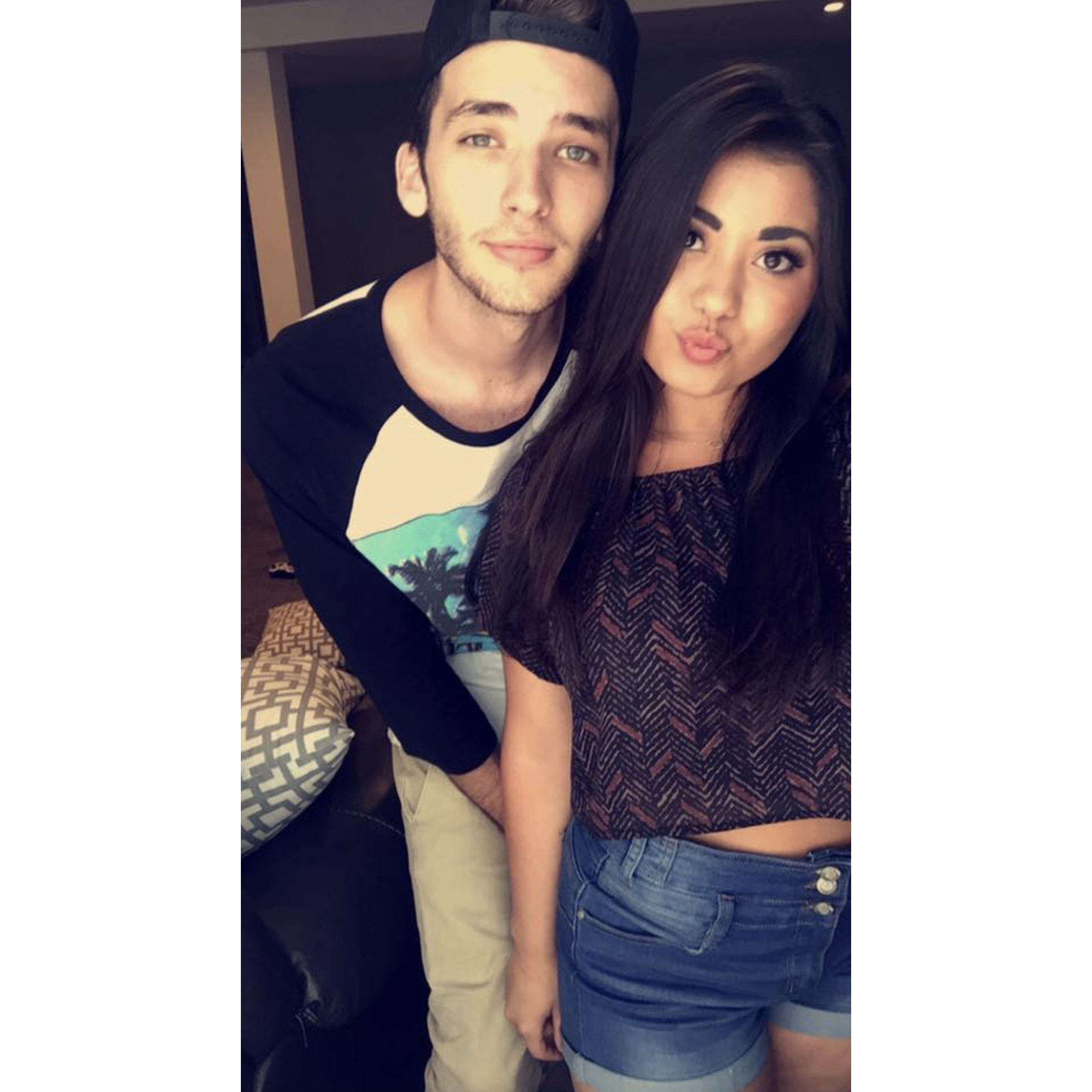 Our first photo together!
