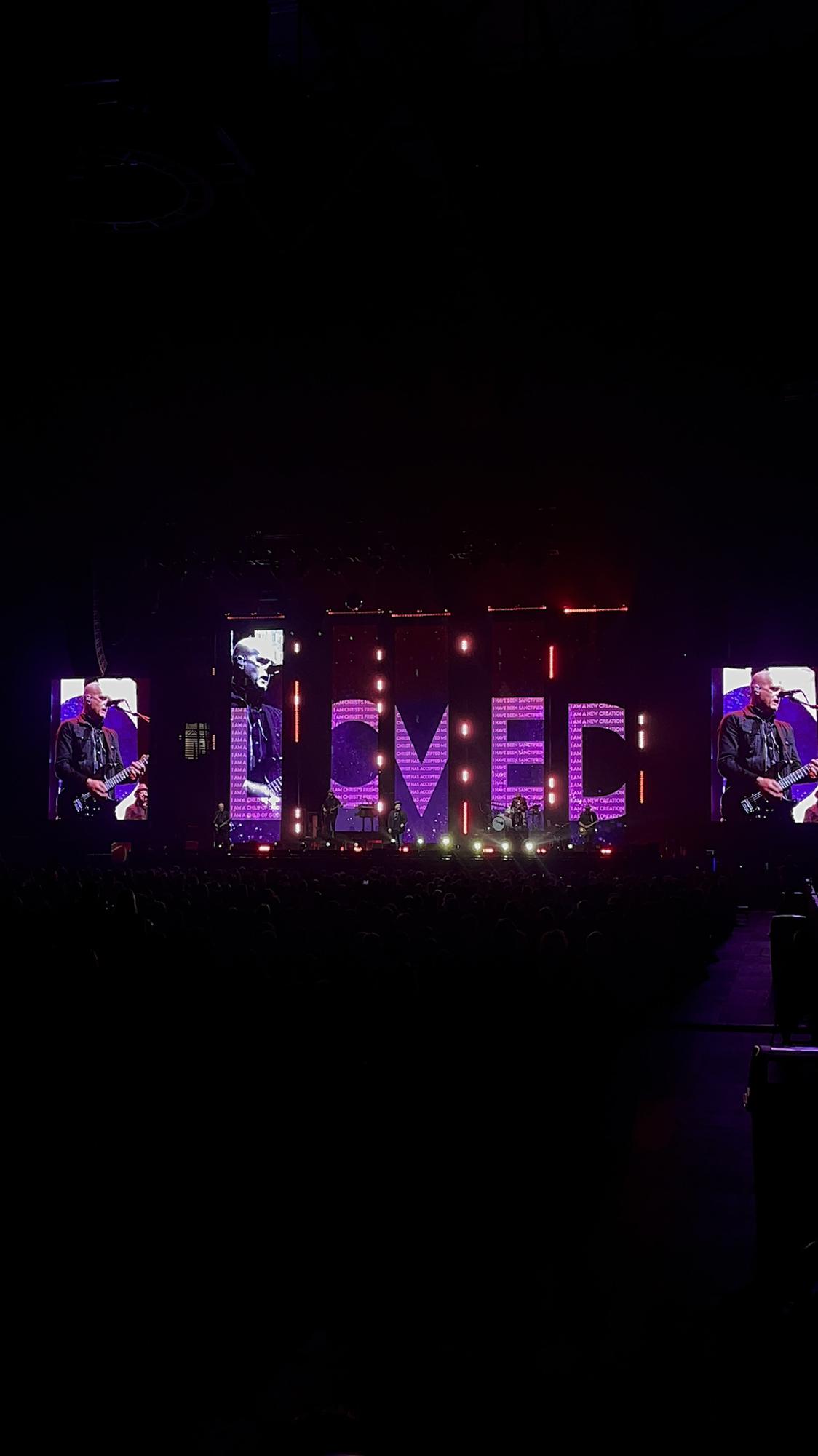 One of my favorite bands MercyMe concert together!🎶