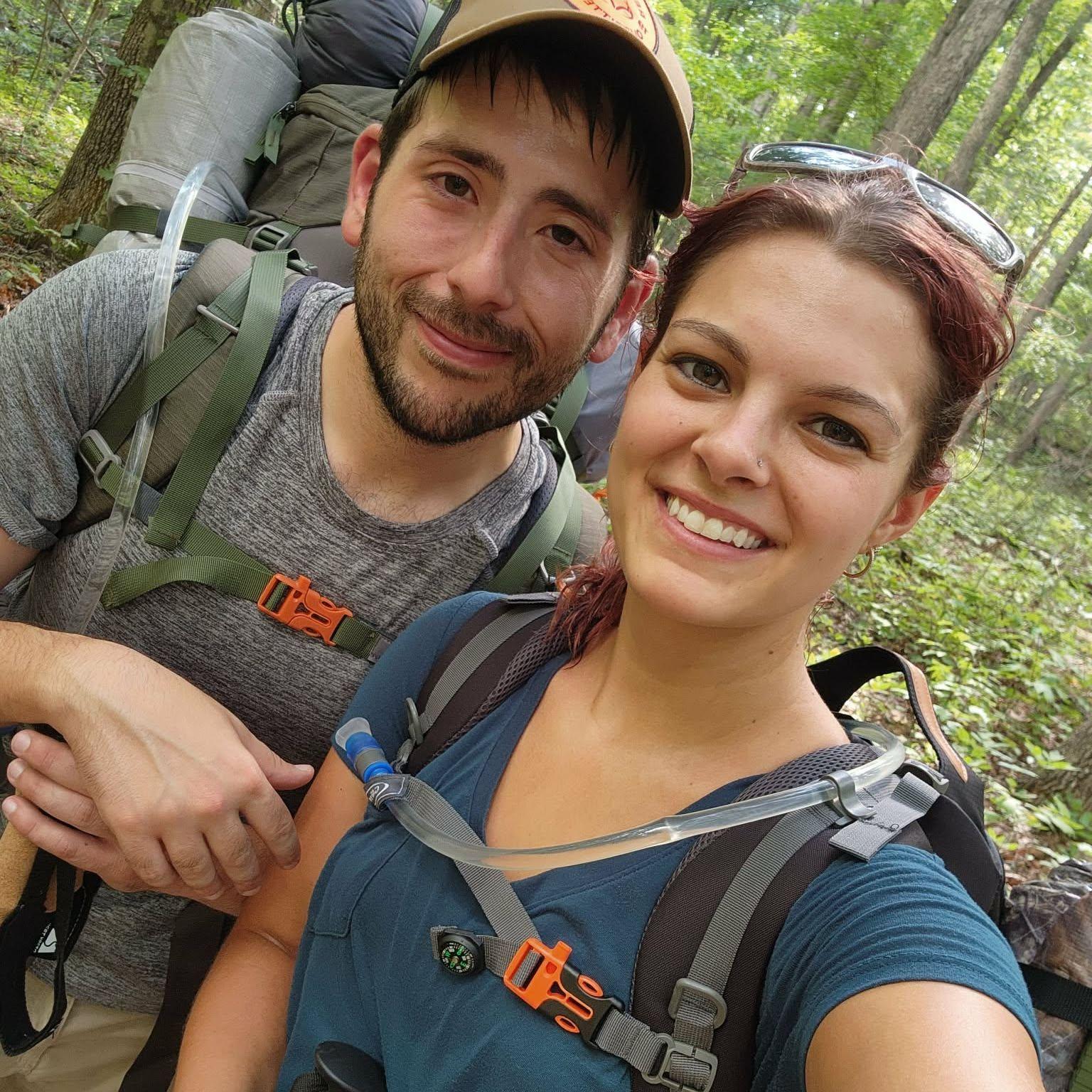 trying our hand at backpacking