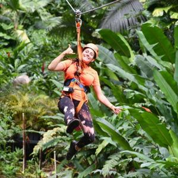 Caribbean Ziplining for two