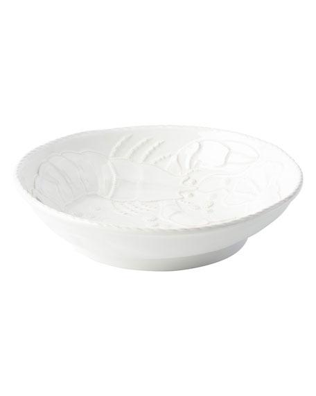 JuliskaSealife Whitewash Lobster Serving Bowl