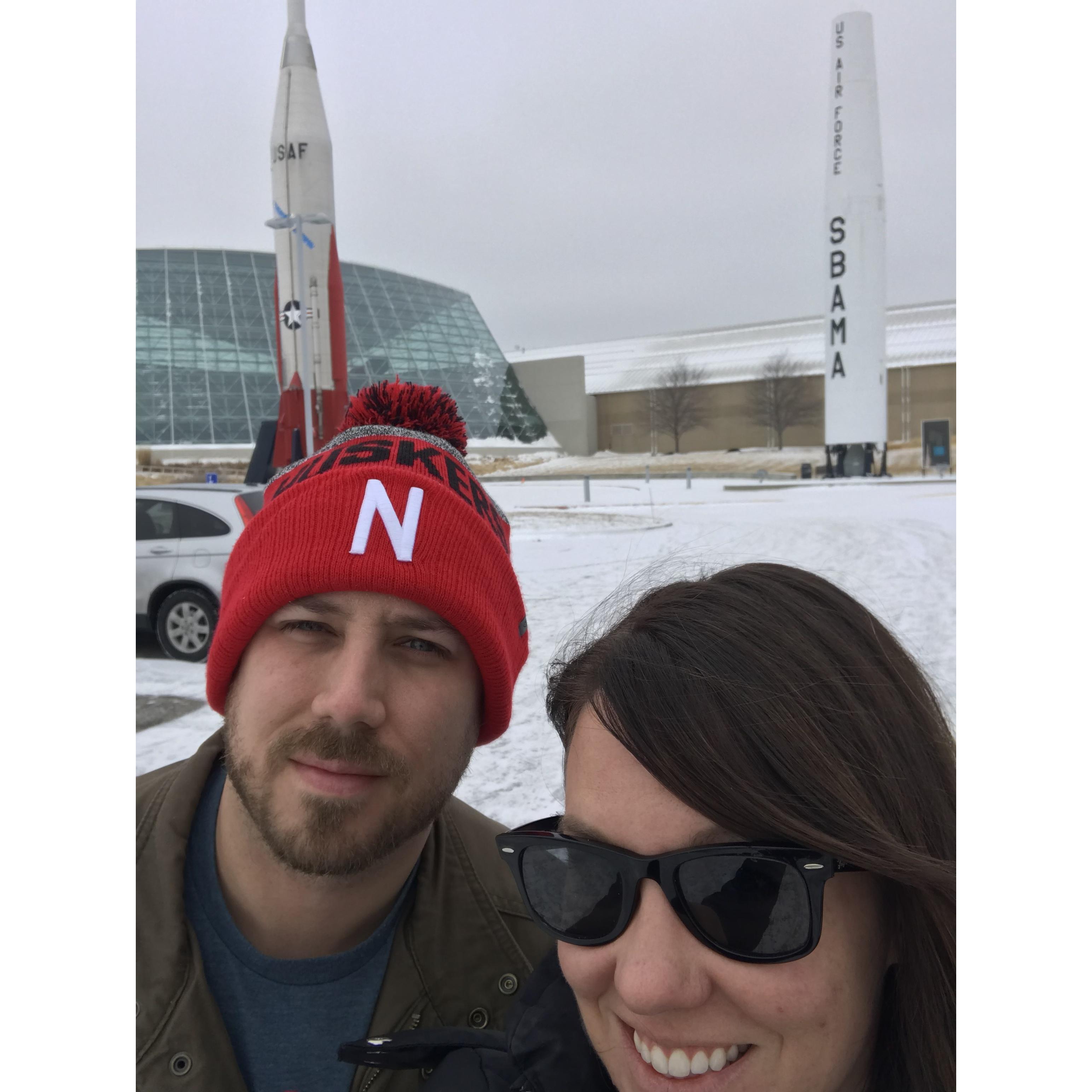 Tim's 34th birthday, when I kidnapped him for a tour of some of his favorite things. 1/7/18