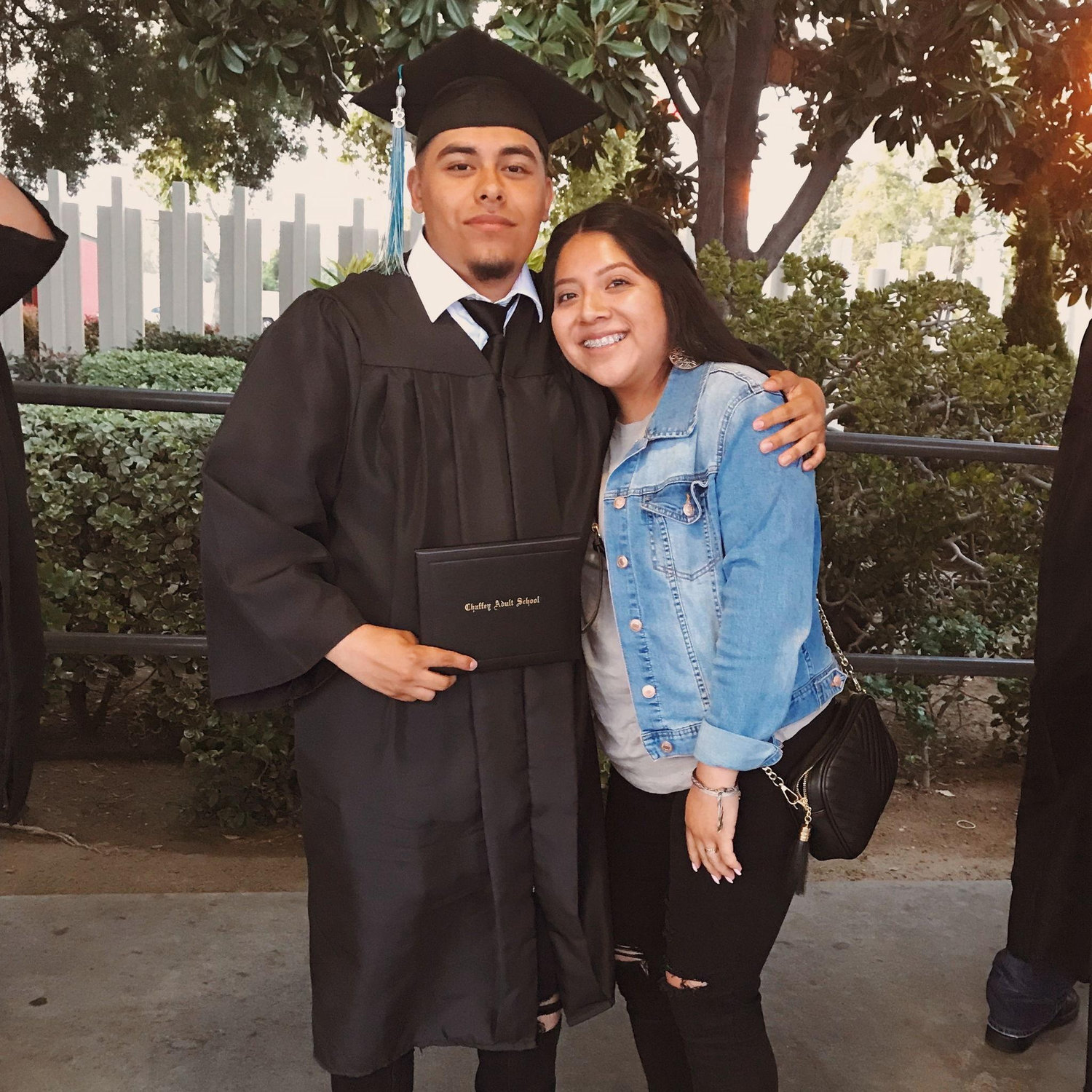 Matthew's high school graduation