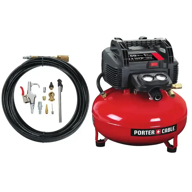 6 Gal. 150 PSI Portable Electric Air Compressor Kit