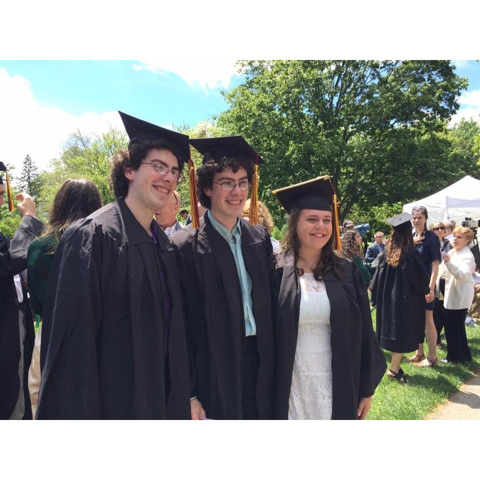 Graduating from Oberlin together!